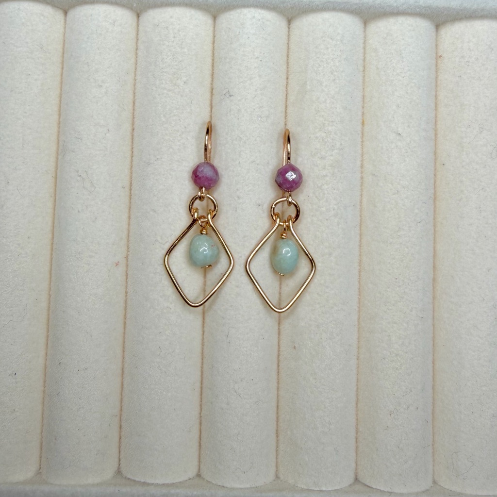 Diamond Drop Earrings